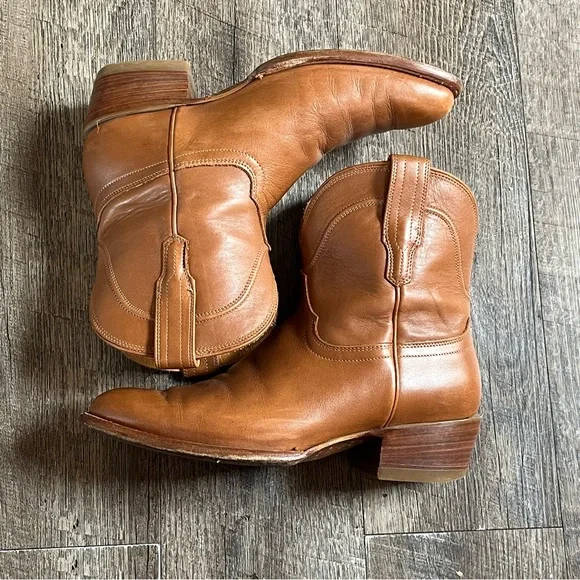 Tecovas The Penny Caramel Tan Size 9.5B Women’s Boots Booties - Picture 15 of 15